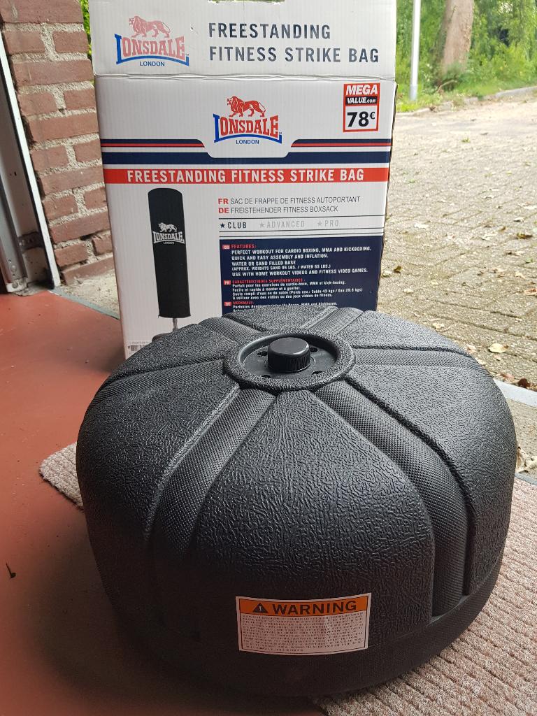Basis voor Fitness Stootzak, Ophalen of Verzenden, Zo goed als nieuw, Bokszak