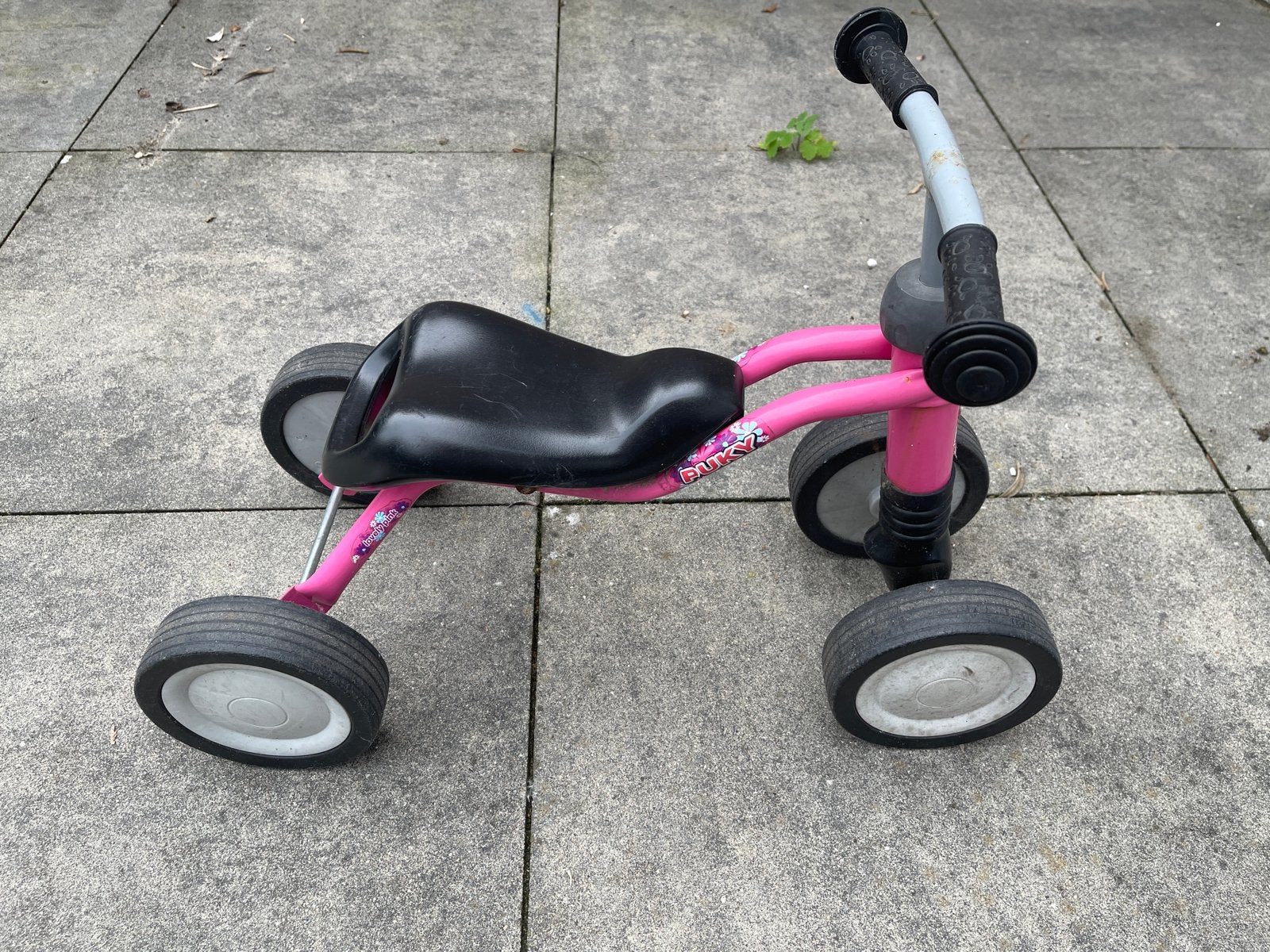 Puky loopfiets roze - ideaal voor de eerste stapjes, Ophalen, Gebruikt, Minder dan 16 inch