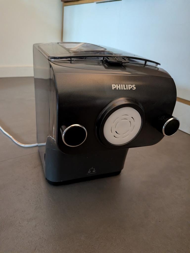 Grijze Philips Pastamaker  HR238 pasta machine, 1 tot 2 liter, Ophalen, Zo goed als nieuw, 1 snelheid