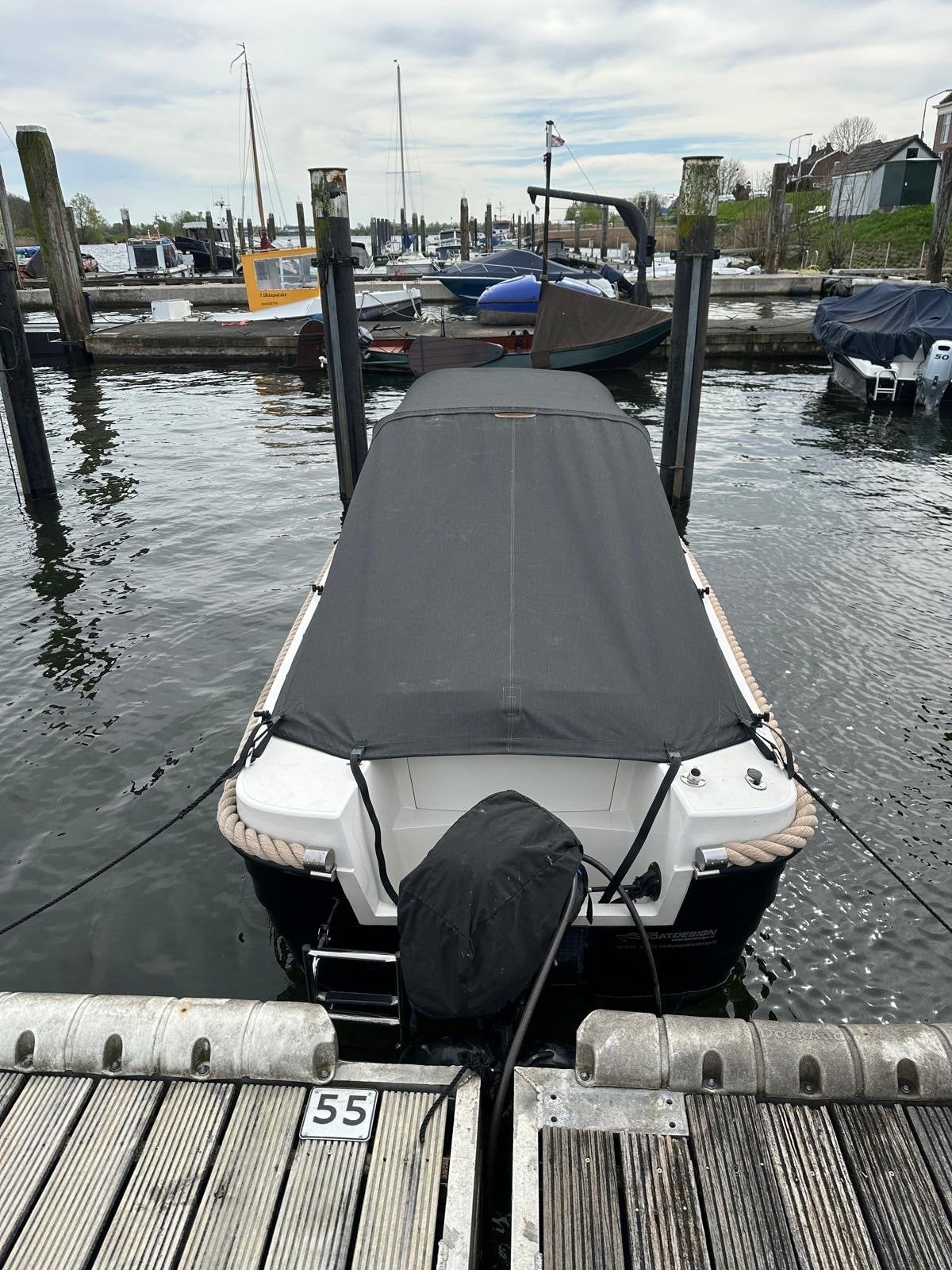 Complete sloep Lifestyle 495 met Suzuki 15pk en veel opties, Watersport en Boten, Overige merken, Gebruikt, 15 pk, Buitenboordmotor