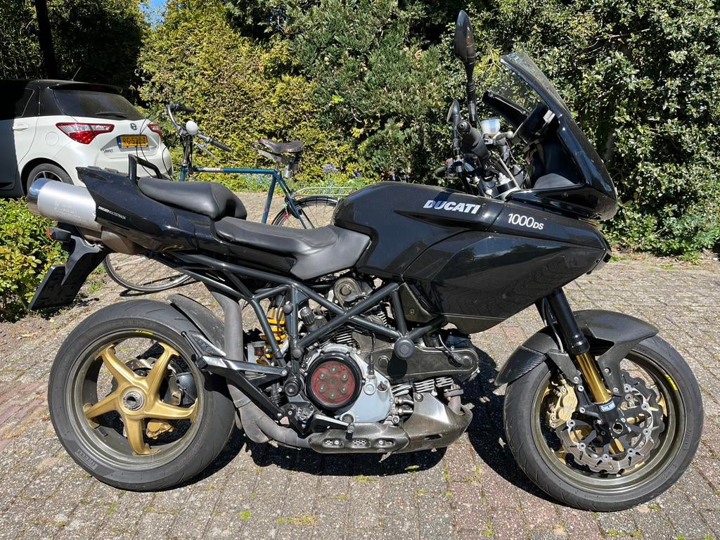 Multistrada 1000ds zwart met magnesium/carbon wielen., Particulier, Toermotor