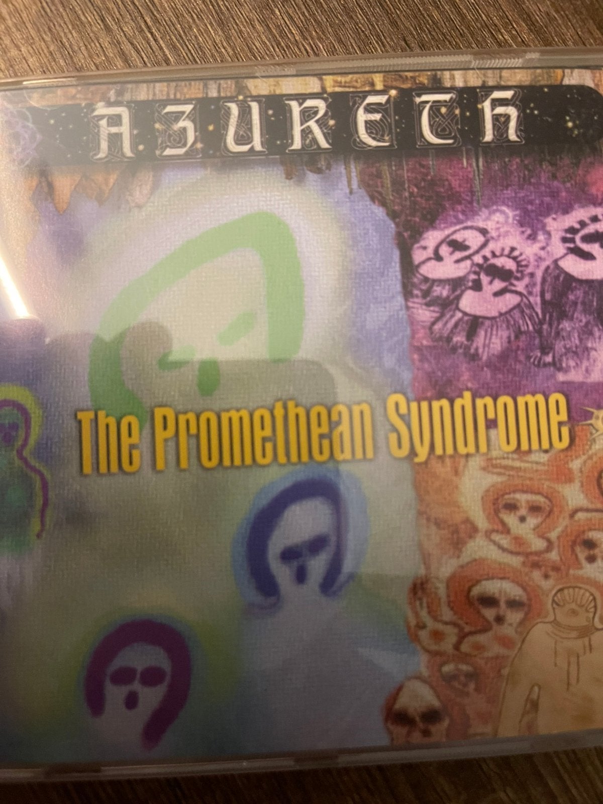 Azureth The promethean syndrome prog symfo progressive, Verzenden, Zo goed als nieuw