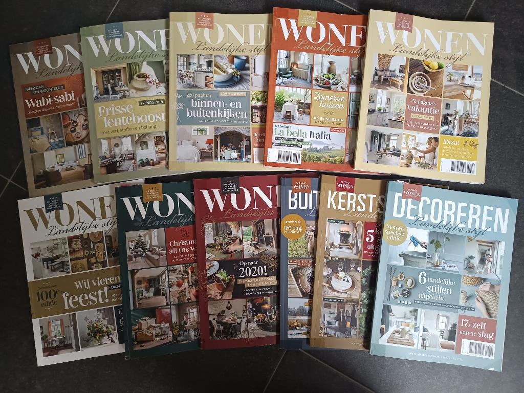 Wonen Landelijke Stijl 2019, Ophalen of Verzenden, Gelezen, Overige typen