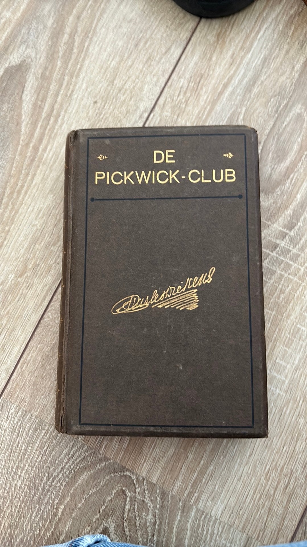De Pickwick-Club II - Charles Dickens (Antiek Boek), Ophalen of Verzenden, Gelezen, Europa overig