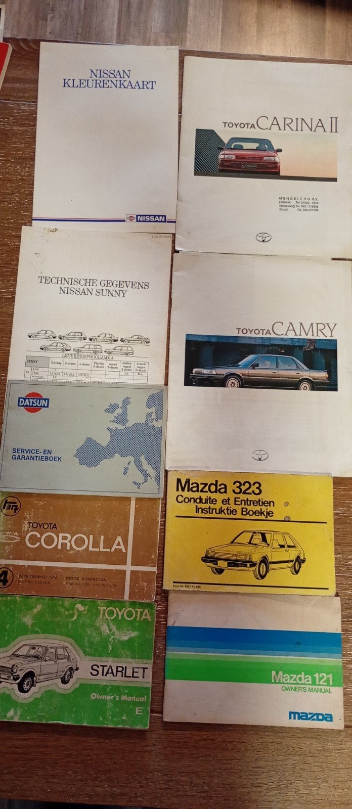 auto folders en instructie boeken, Ophalen of Verzenden