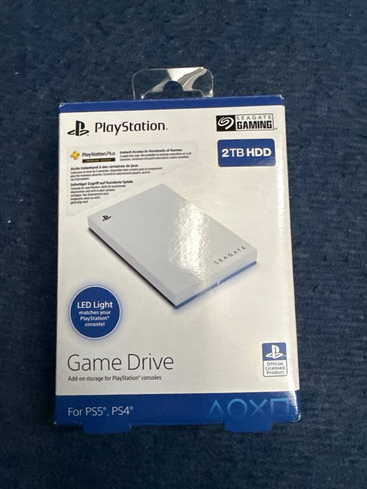 Seagate Game Drive 2TB HDD voor PS4/PS5, Ophalen of Verzenden, Nieuw, Geheugenkaart