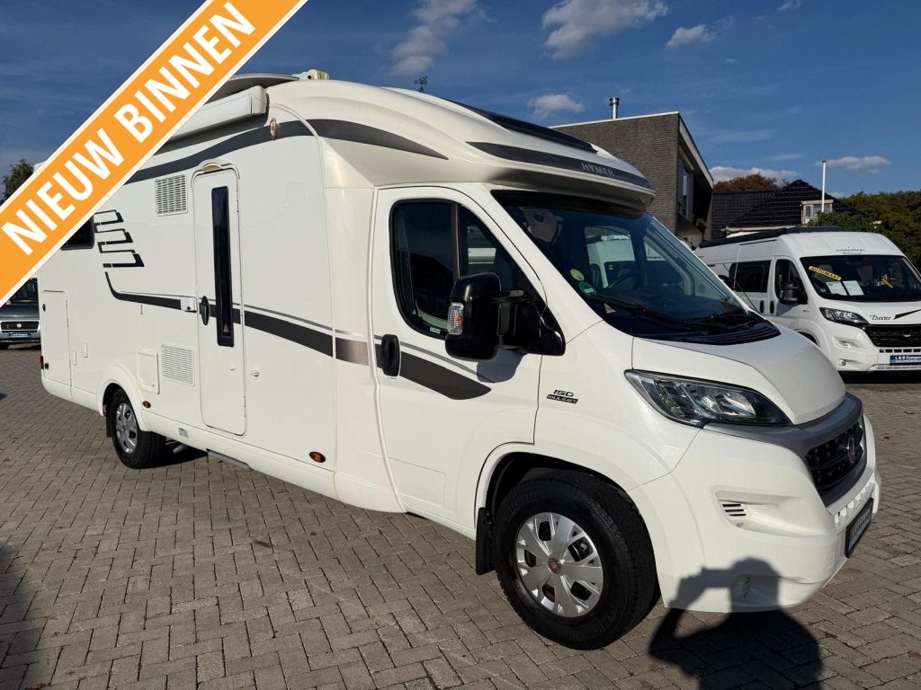 Hymer T698CL Queensbed Top-Indeling 2015 Pure Top-klasse, Ringverwarming, Fiat, Bedrijf, Hymer