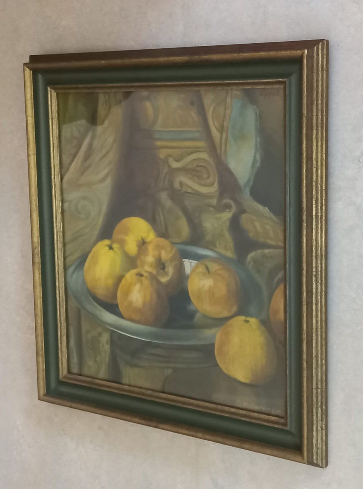 Stilleven met appels door A.M. Sprenger (1881-1958), Ophalen of Verzenden
