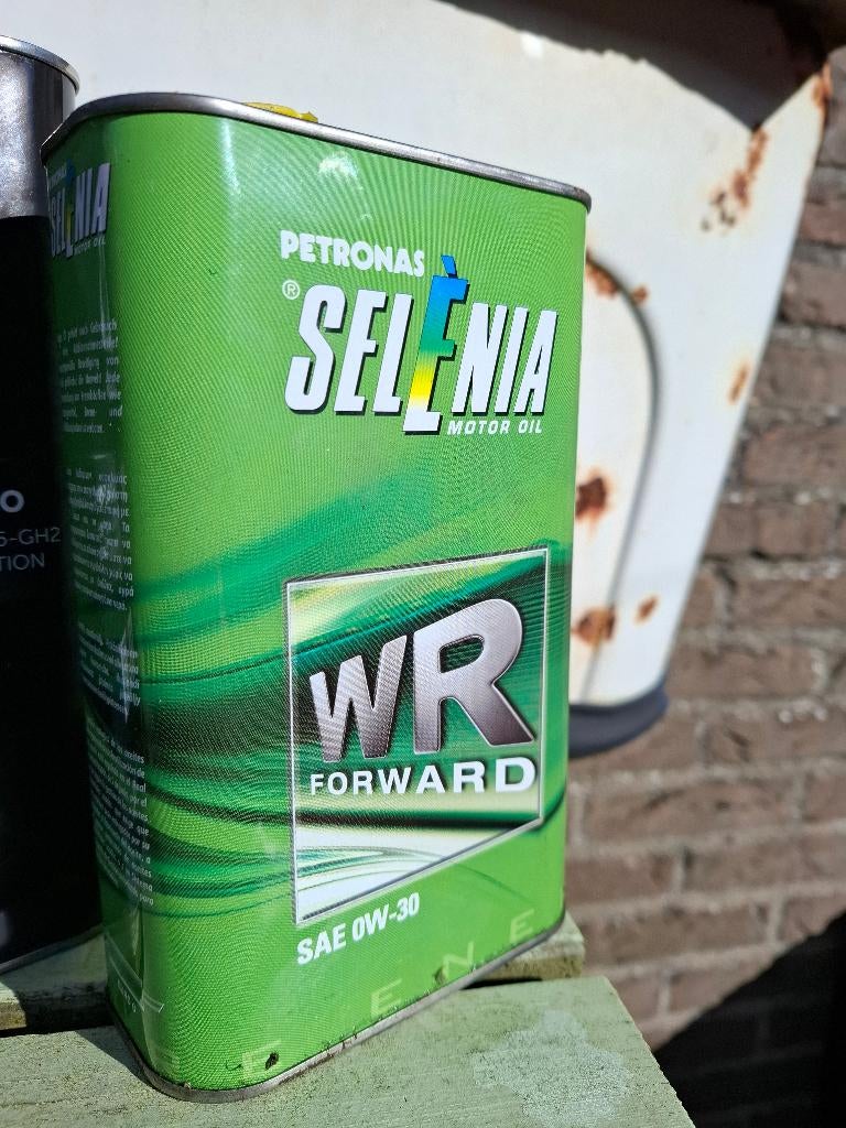 Petronas selenia Quadrifoglio oliebidon groene versie(zeldza, Ophalen of Verzenden, Auto's