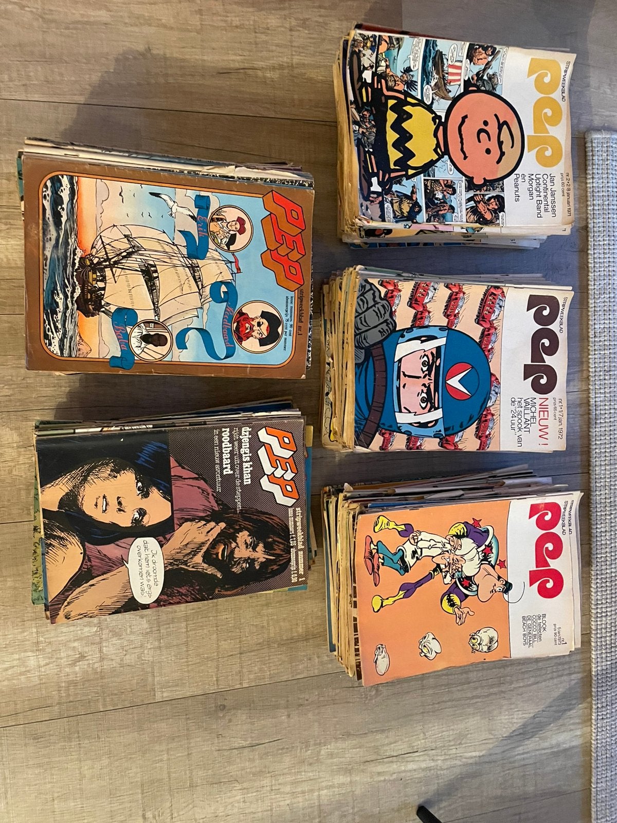 PEP strips, Boeken, Meerdere stripboeken, Ophalen, Gelezen