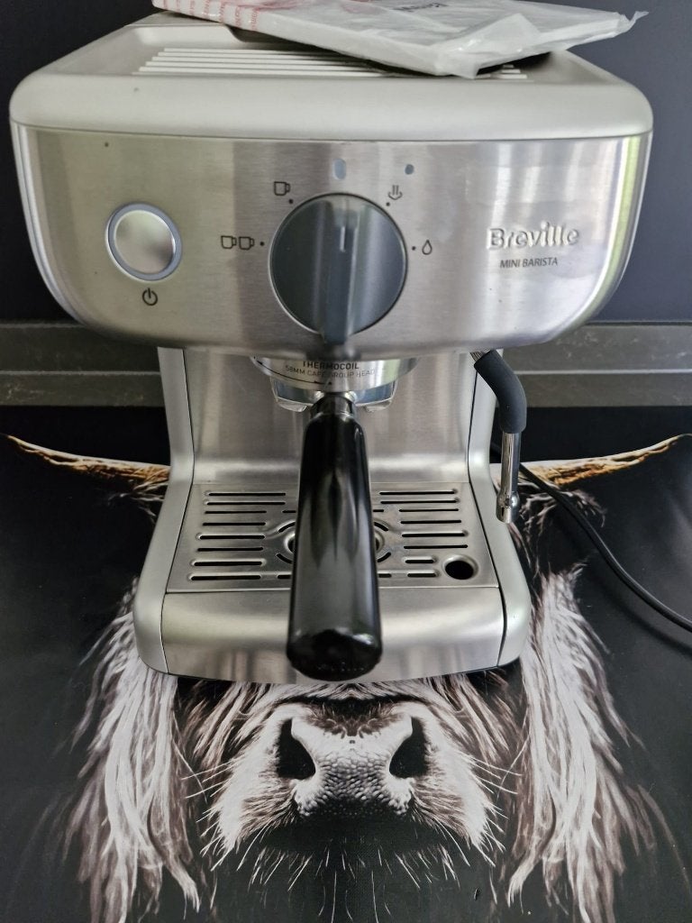 Espressomachine Breville, Ophalen, Espresso apparaat, Gemalen koffie, Zo goed als nieuw