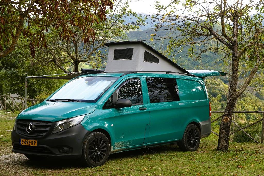 Mercedes Vito Camper *Unieke kleur*, Luifel, Tot en met 2, Mercedes-Benz, Particulier
