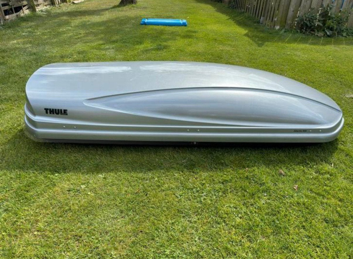 Dakkoffer Skibox Thule Atlantis 900 650 Liter, Ophalen, Gebruikt