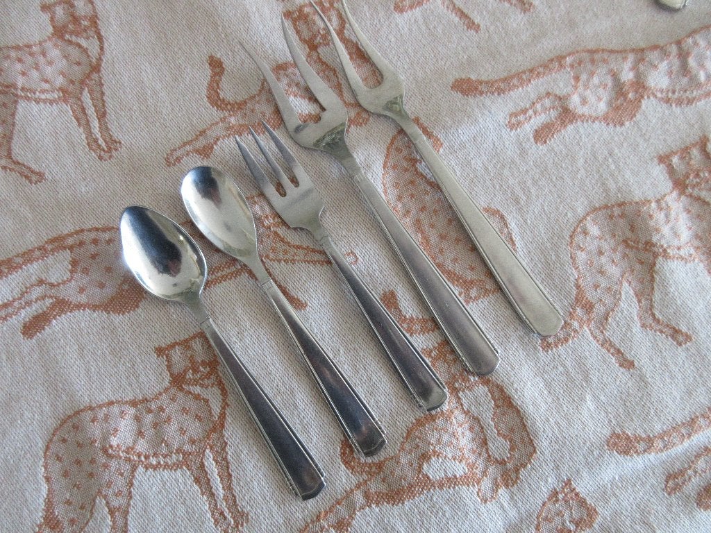 Gero Zilmeta 408 Wilhelmina Losse Delen Opruiming, Gebruikt, Gero, Los bestek, Ophalen of Verzenden