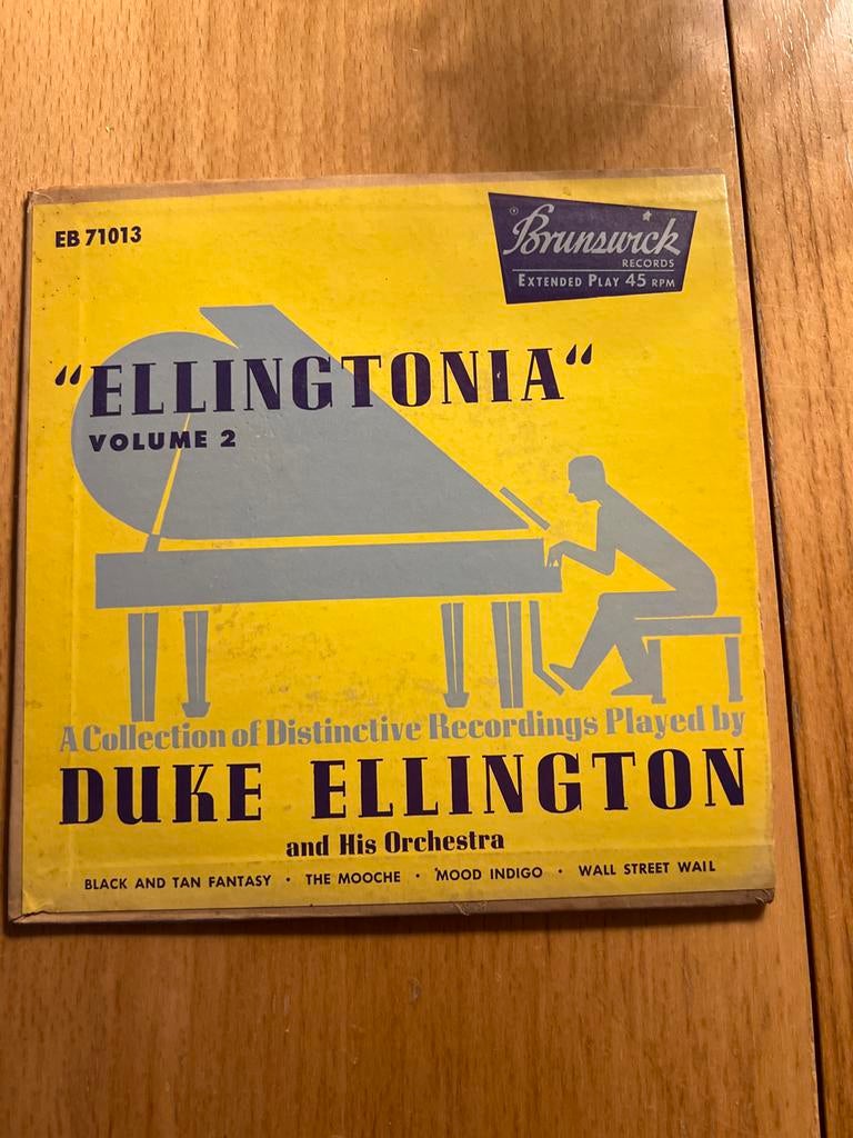 Duke Ellington - Ellingotonia Volume 2 EP (Brunswick), Gebruikt, 7 inch, Ophalen of Verzenden, 1940 tot 1960