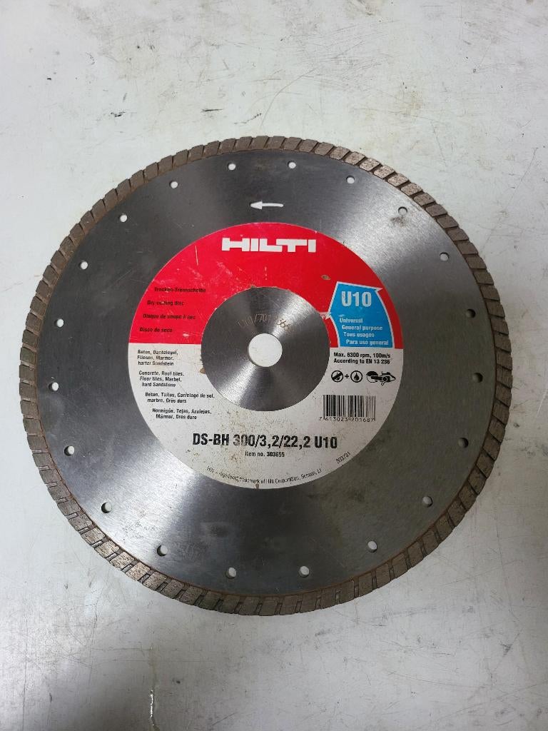 hilti diamantschijf ds-bh 300 / 3,2 / 22,2 u10 (Nieuw), Ophalen of Verzenden, Nieuw, 1000 watt of meer, Overige typen