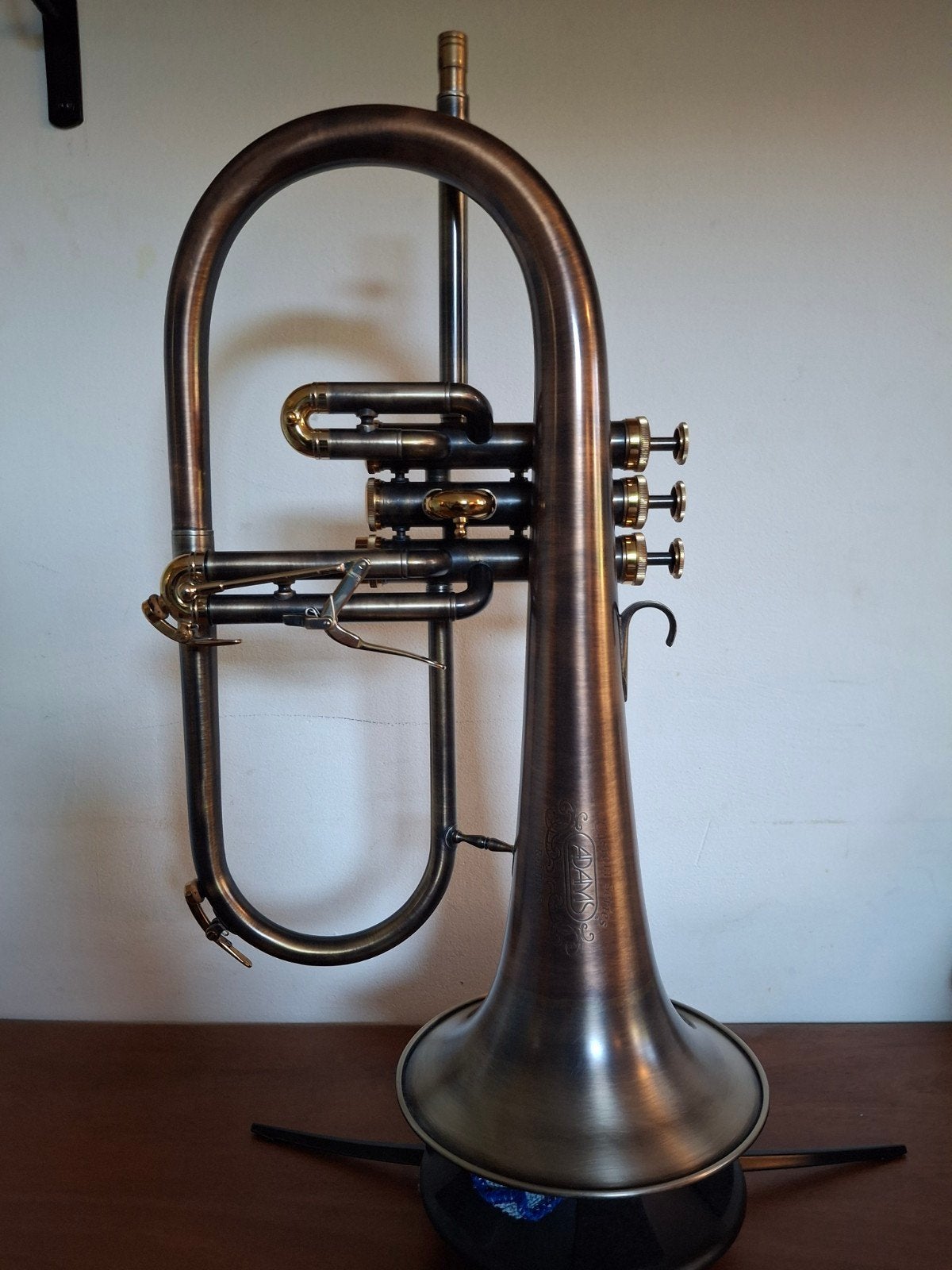 Bugel/ Flugelhorn Adams F1, Muziek en Instrumenten, Ophalen, Zo goed als nieuw, Bes-trompet
