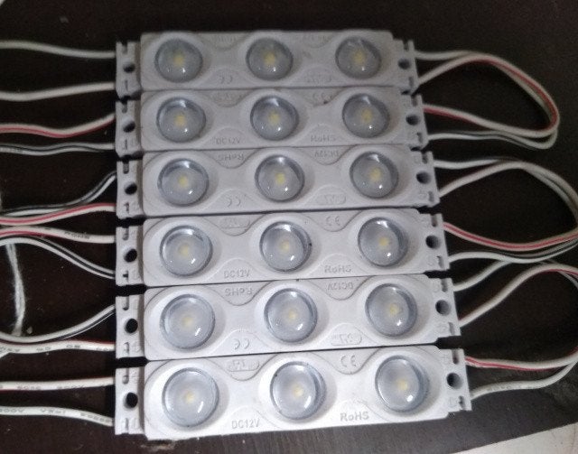Led modules 12V warm wit, Ophalen of Verzenden, Nieuw, E27 (groot), Led-lamp