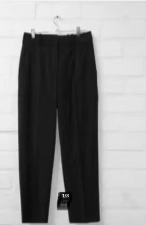 SEVENTY - Prachtige wollen pantalon maat 34 - Nieuw €255, SEVENTY, Zwart, Nieuw, Ophalen of Verzenden