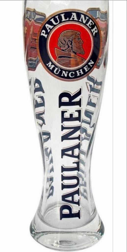 Paulaner München 3 Liter Glas - Kampioenschappen Bayern, Ophalen, Nieuw, Meerkleurig, Glas
