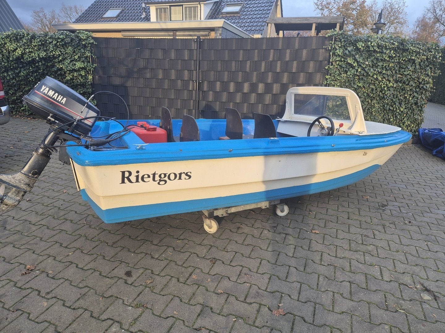 Speedbootje 400 met 5 pk 2-tact Yamaha, Gebruikt, -, -, -