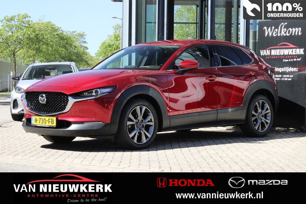 MAZDA Cx-30 E-Skyactiv X 186pk Automaat Luxury | 1e Eigenaar, Auto's, Gebruikt, SUV of Terreinwagen, 1430 kg, 1300 kg