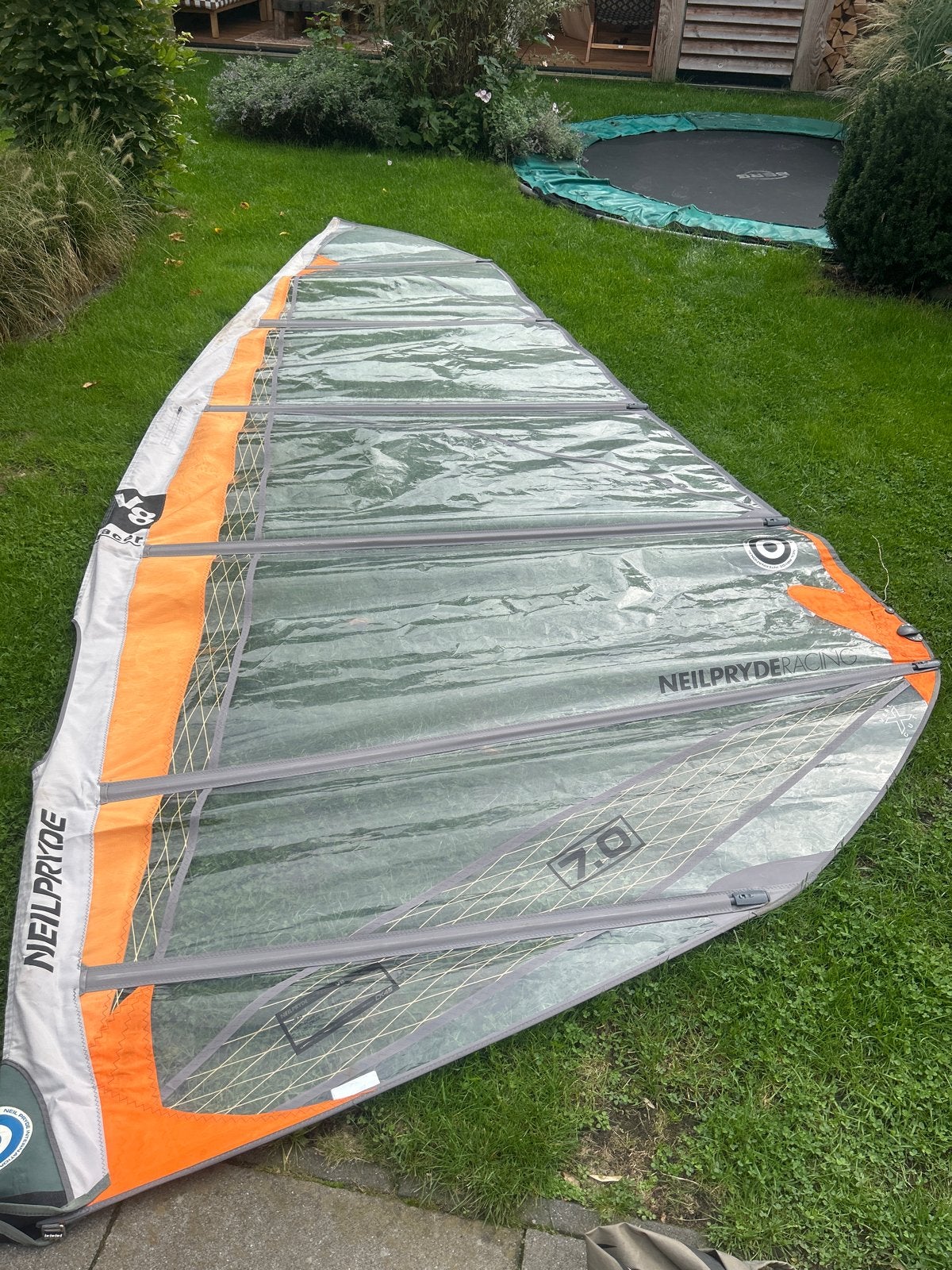 NeilPryde V8 7.0 Windsurfzeil, Watersport en Boten, Ophalen, Gebruikt, 6.5 m² tot 8 m², Neilpryde