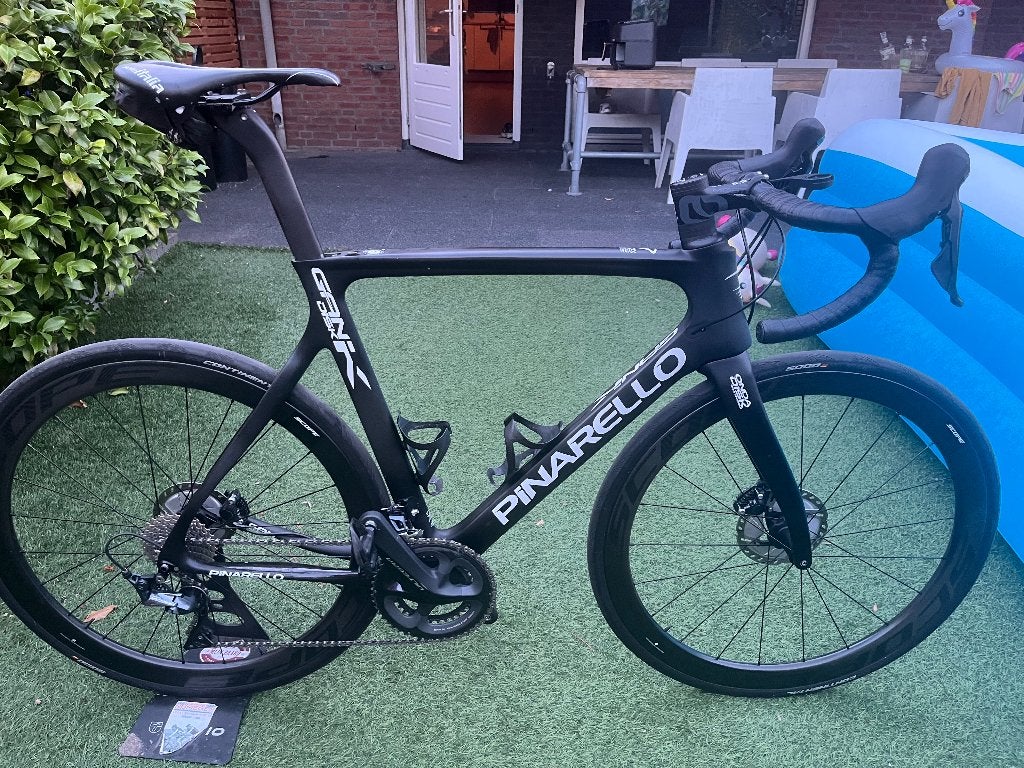 Pinarello GAN Disk, Carbon, Zo goed als nieuw, Meer dan 20 versnellingen, 53 tot 57 cm