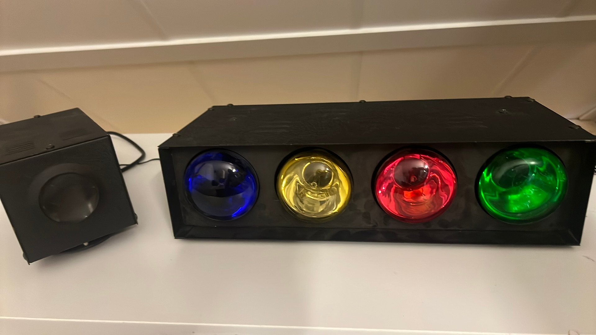 2 Skytec discolampen: Twig IV Light & Sound Control Moon, Ophalen, Gebruikt, Licht, Geluidgestuurd