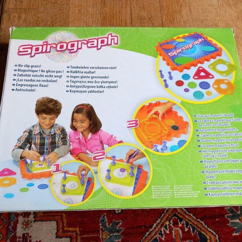 Spirograph, hasbro - compleet set, z.g.a.n., Ophalen of Verzenden