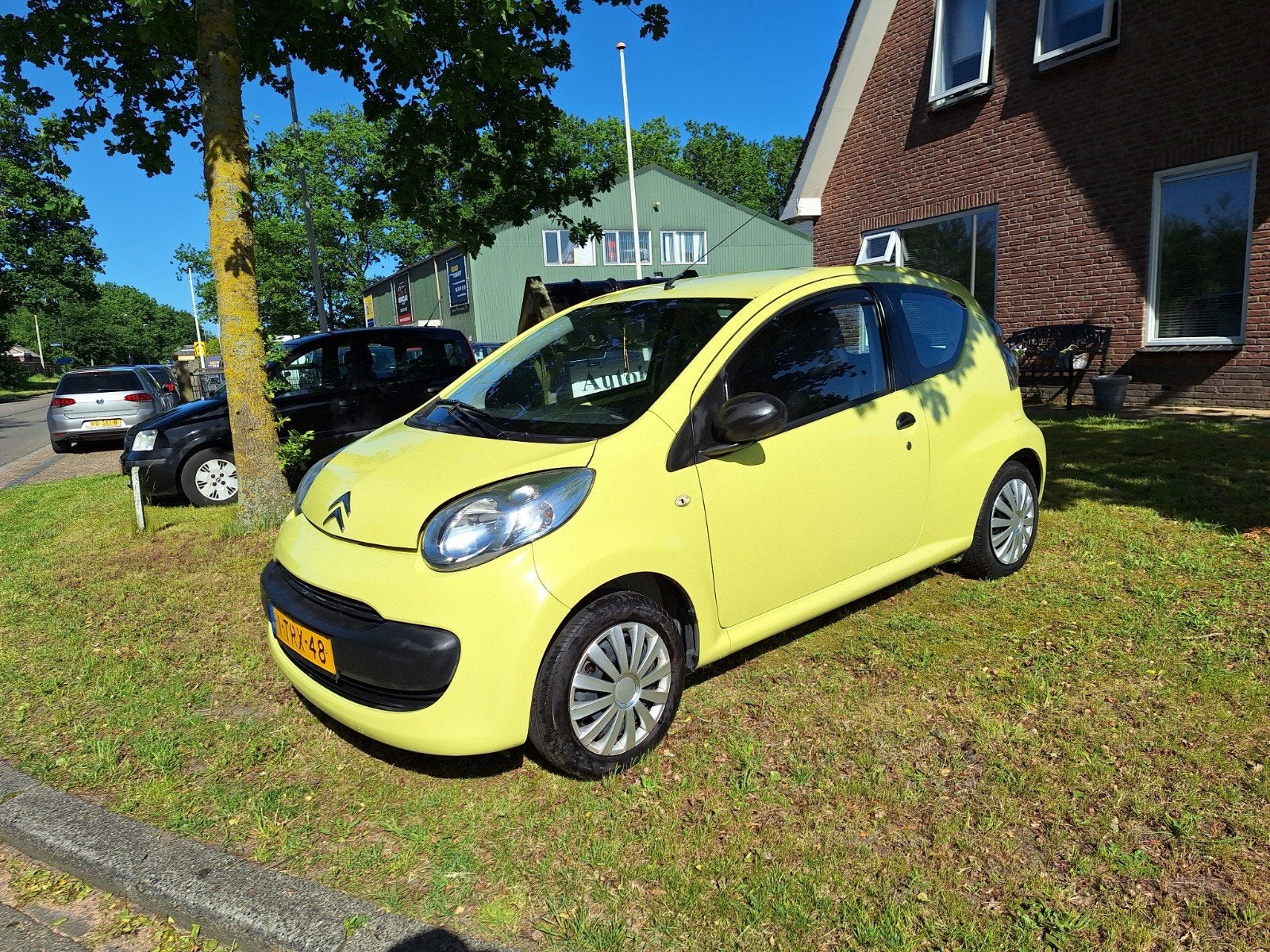 Citroën C1 1.0 3-DRS 2006 Geel, Auto's, Voorwielaandrijving, 765 kg, 4 stoelen, C1