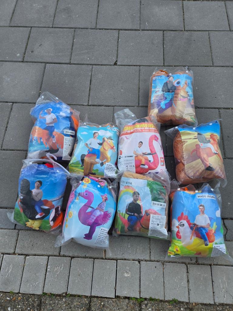 Verkleedpakken/ opblaas pakken/ vereniging pakken, Ophalen of Verzenden, Nieuw, Jongen of Meisje