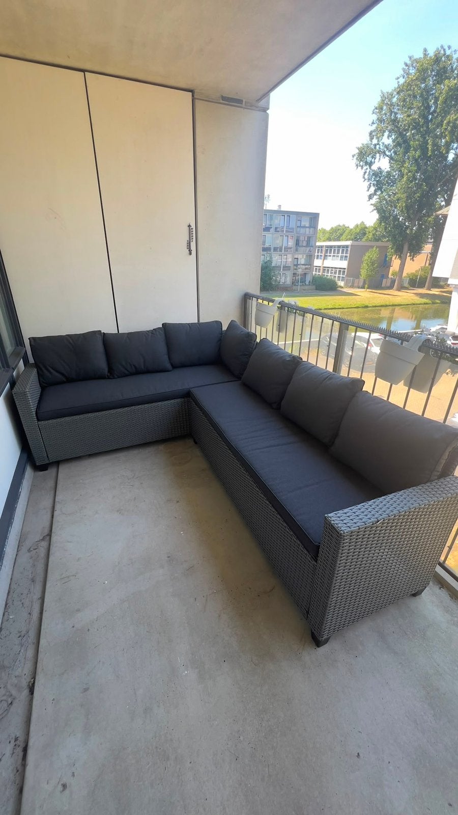Tuinset Jysk, Ophalen, Kunststof, Gebruikt, 6 zitplaatsen