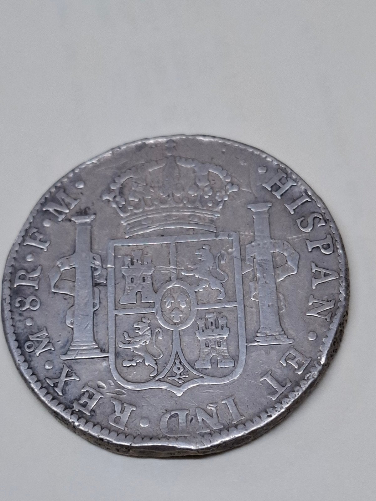 Zilveren Spaanse munt, Carolus IIII, 1800, Ophalen of Verzenden