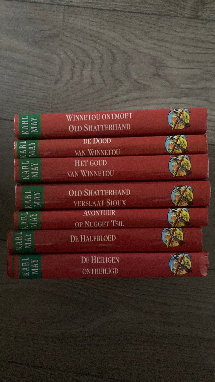 Winnetou and old Shatterhand,7 boeken, Ophalen of Verzenden, Zo goed als nieuw