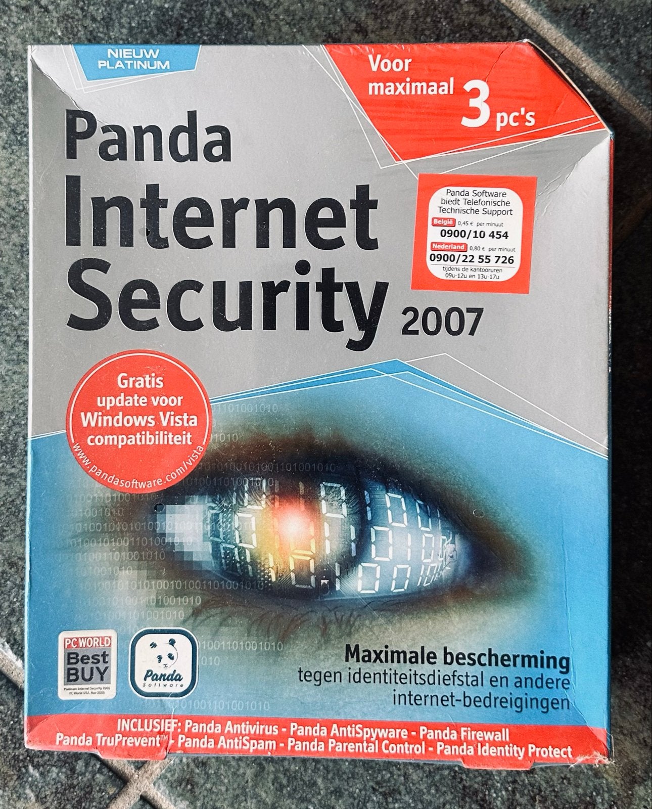 Panda Internet Security 2007 - Nieuw in doos, Computers en Software, Antivirus- en Beveiligingssoftware, Nieuw, Windows, Ophalen of Verzenden