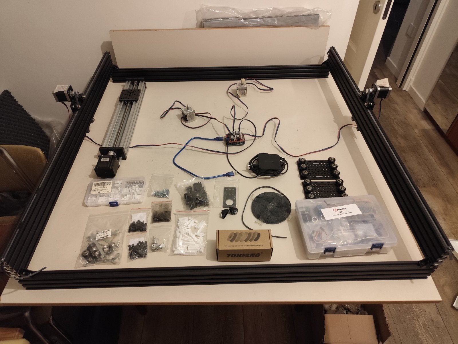 Foto 9 van CNC printer DIY project onderdelen steppermotor arduino