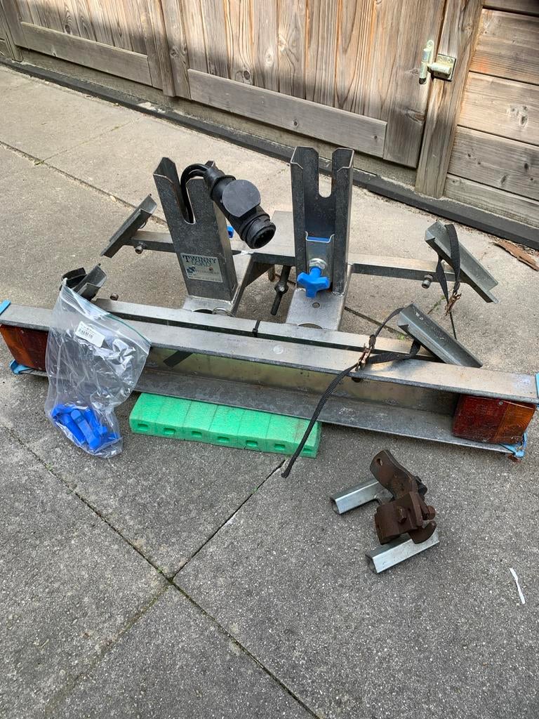 Twinny Load fietsendrager, Auto diversen, Fietsendragers, Gebruikt, Trekhaakdrager, 2 fietsen, Ophalen
