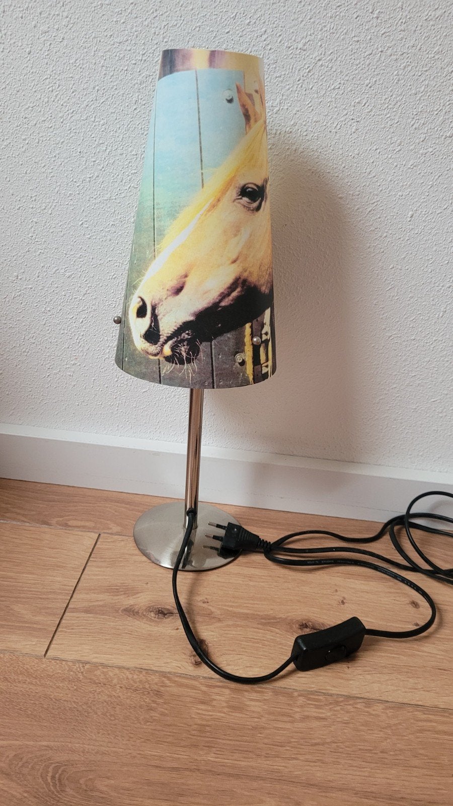Paardenlamp, Ophalen, Meerkleurig, Kinderlamp, Zo goed als nieuw