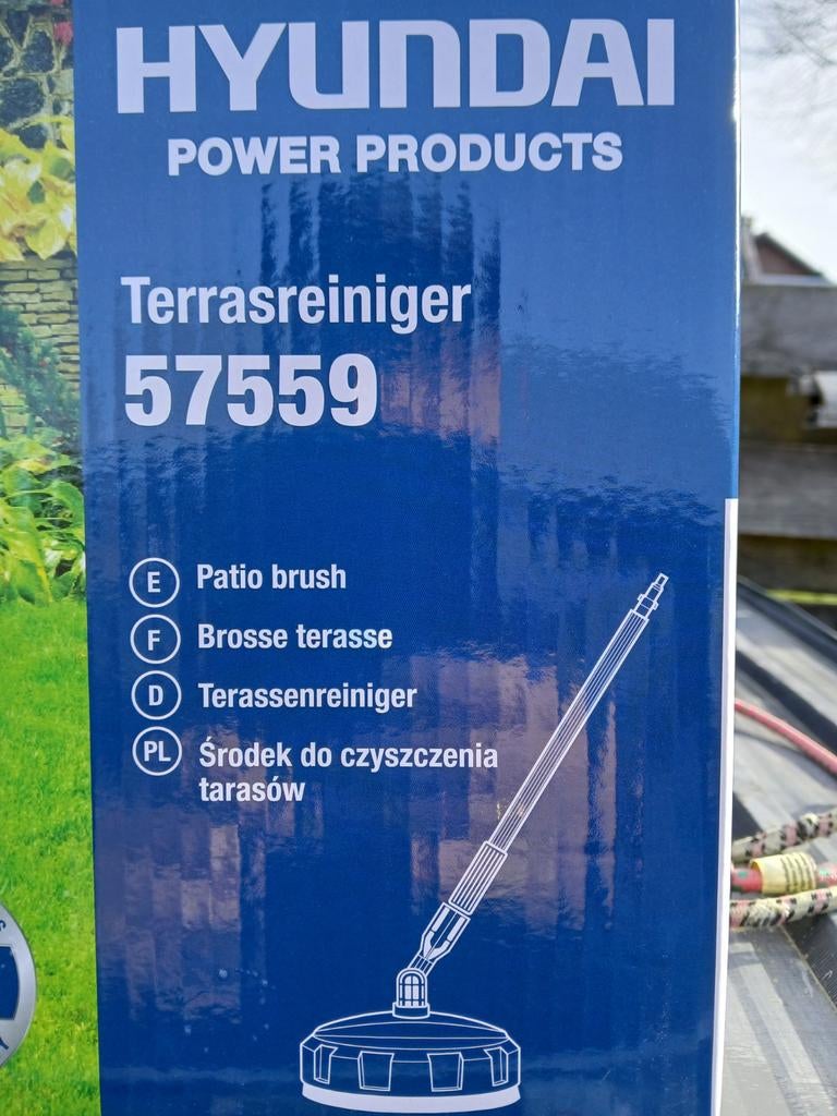 Terrasreiniger, Ophalen of Verzenden, Nieuw