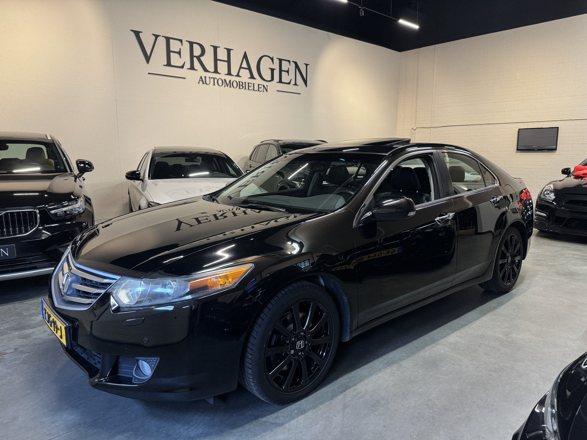 Honda Accord 2.4i Executive Dealer onderhouden Leer, Auto's, Honda, Euro 5, Gebruikt, 4 cilinders, Automatische klimaatregeling