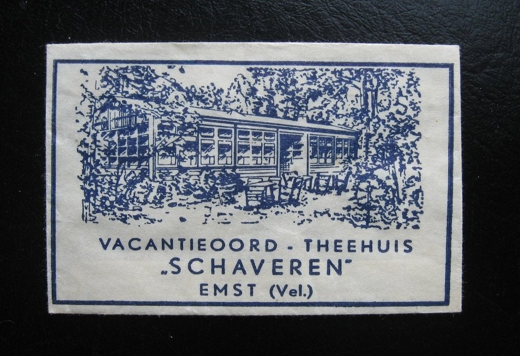 1858 Emst - Vacantieoord Theehuis Schaveren, Verzenden, Nederland
