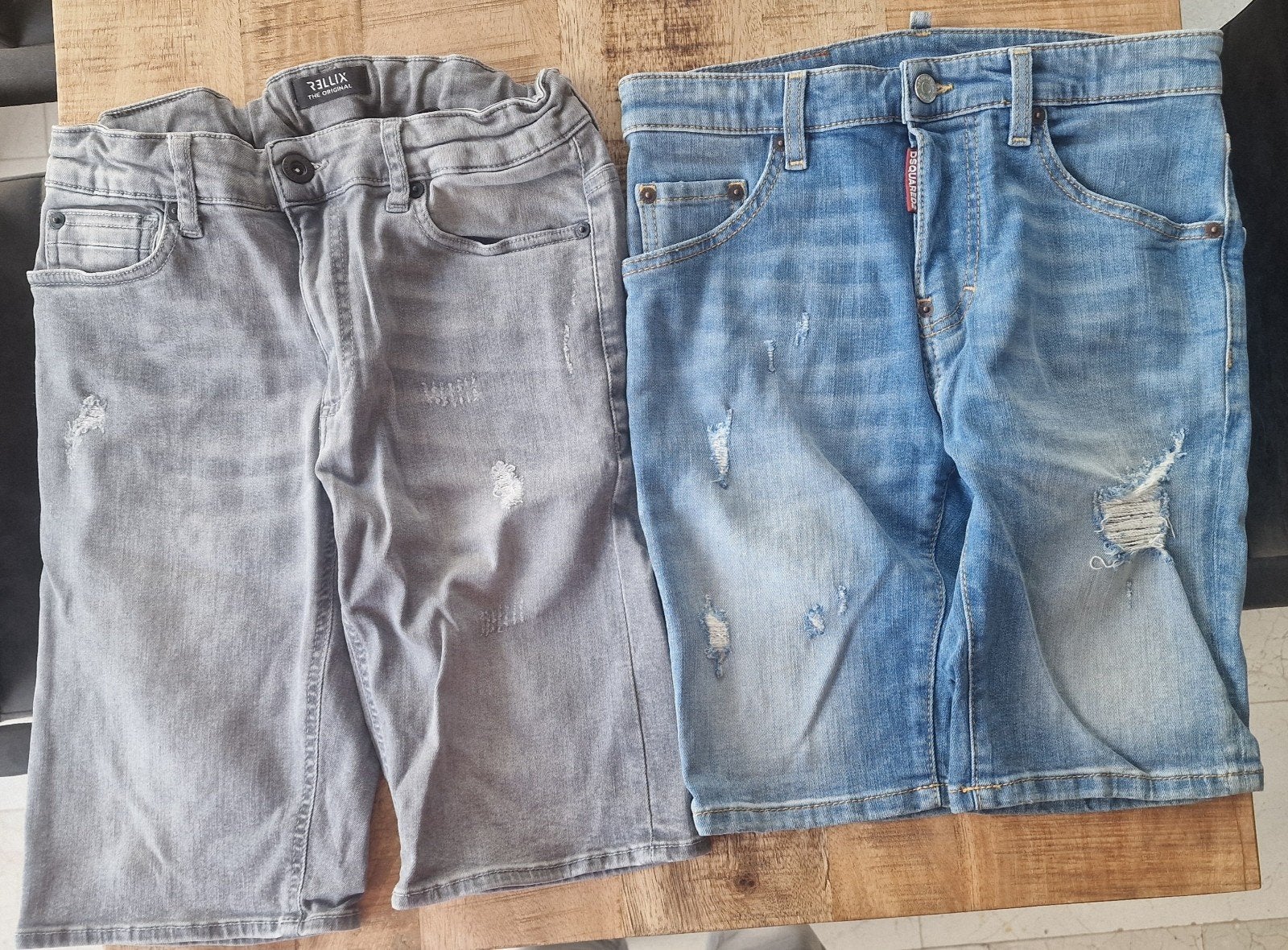 Dsquared2 en Rellix korte broeken - Jongens maat 14y, Kinderen en Baby's, Broek, Ophalen of Verzenden, Jongen, Gebruikt
