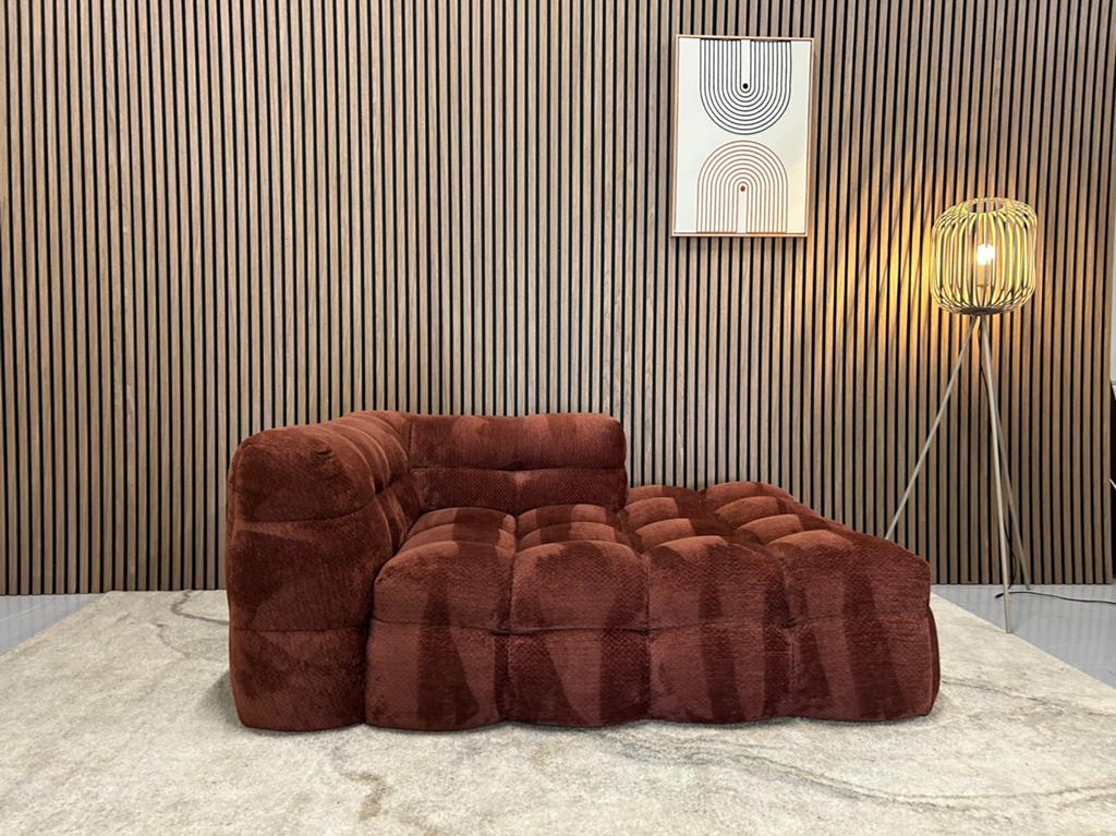 Fat Joe - Bank - Chaise Lounge XL - Burgundy 34 -Nette Staat, Ophalen of Verzenden, Zo goed als nieuw, 150 cm of meer, Vierpersoons of meer