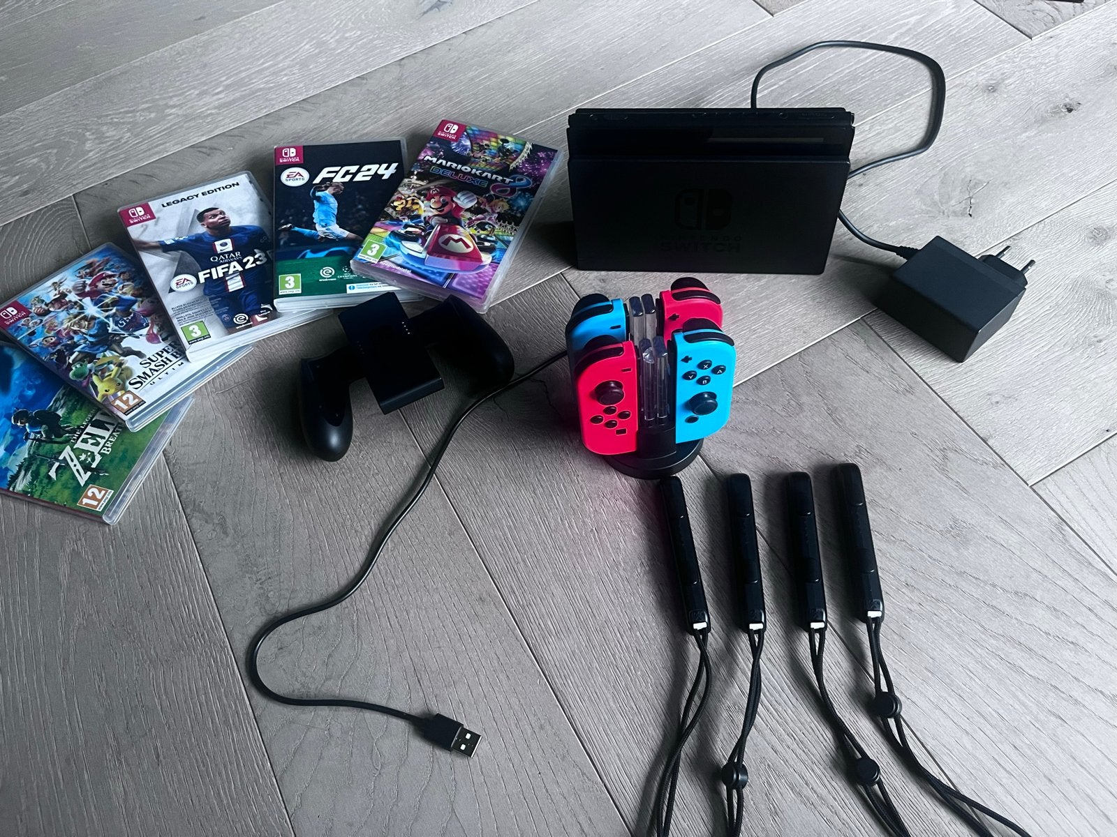 Nintendo Switch, Ophalen, Met 2 controllers, Switch Original, Gebruikt