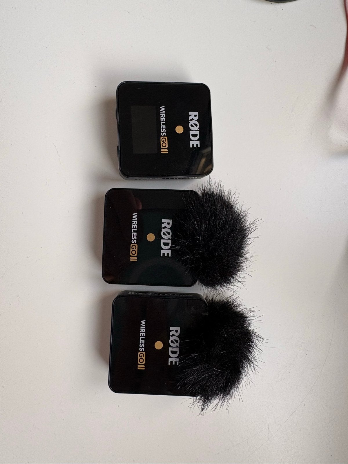 Rode Wireless Go II Draadloze Microfoon Set, Ophalen of Verzenden, Zo goed als nieuw, Studiomicrofoon, Draadloos