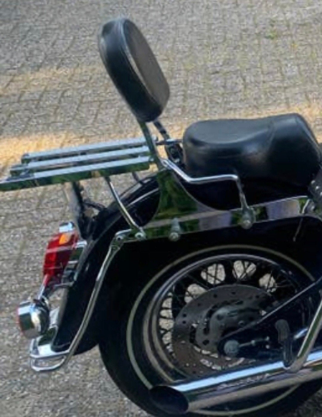 Chromen bagagerek Harley Davidson softail, Ophalen of Verzenden