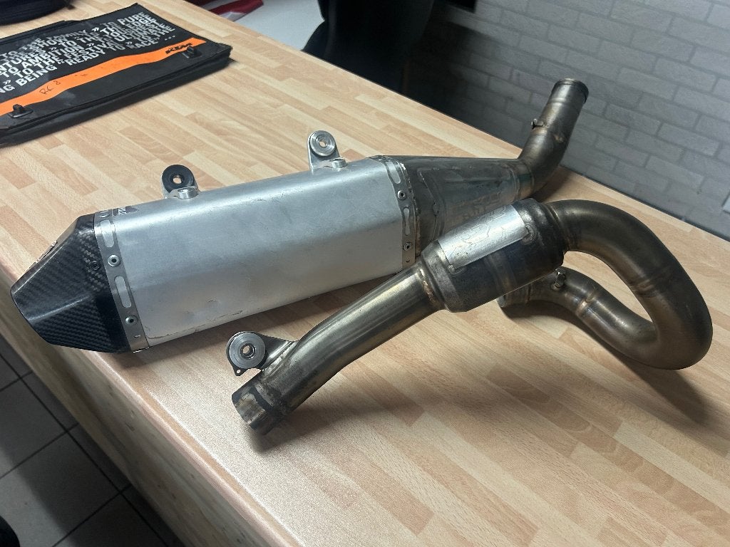 DVR uitlaat KTM SXF 250 | Uitlaatsysteem Demper, Ophalen of Verzenden