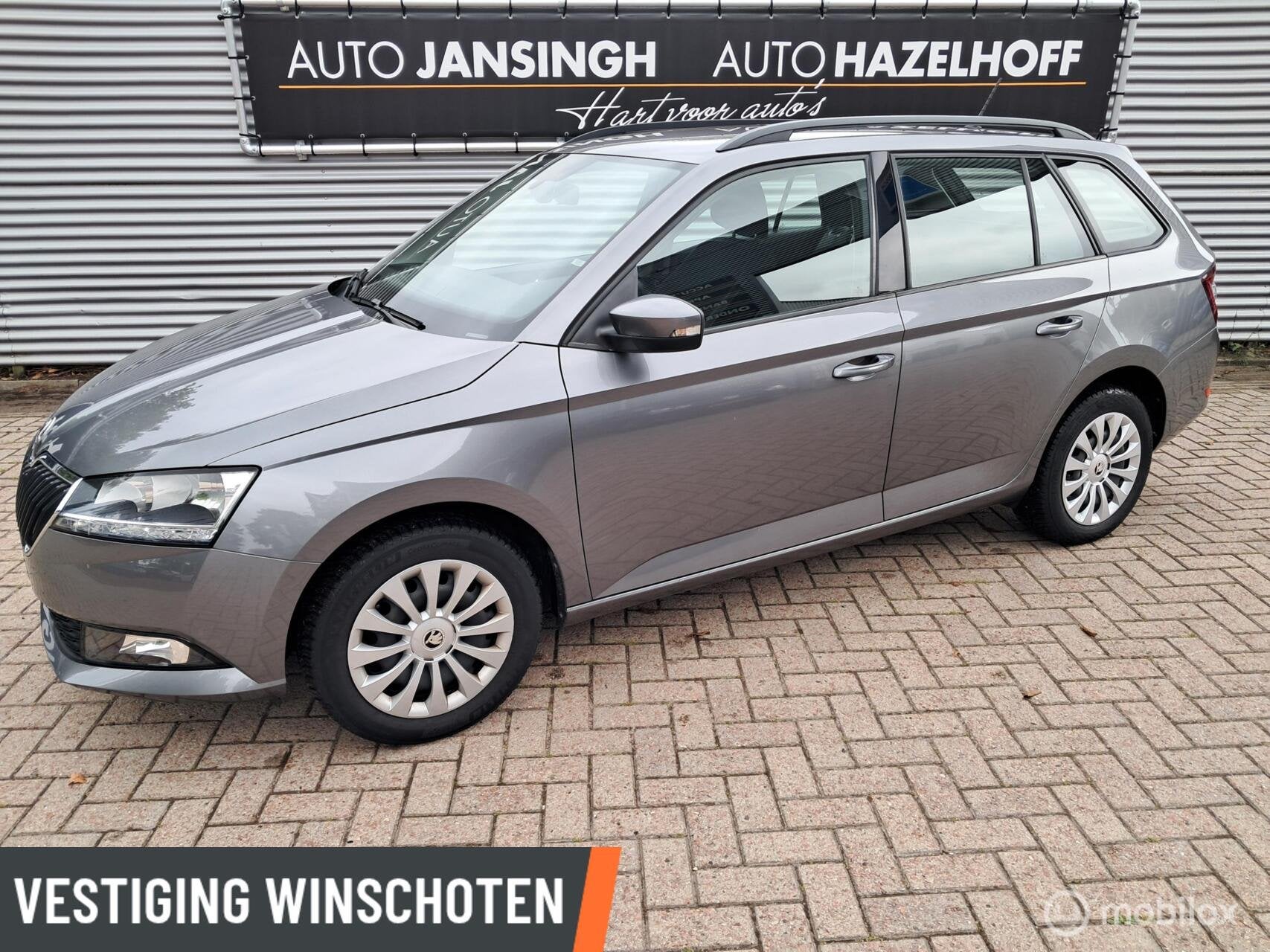 Skoda Fabia Combi 1.0 TSI Ambition van 1e Eigenaar!, Auto's, Voorwielaandrijving, Stof, Gebruikt, 95 pk