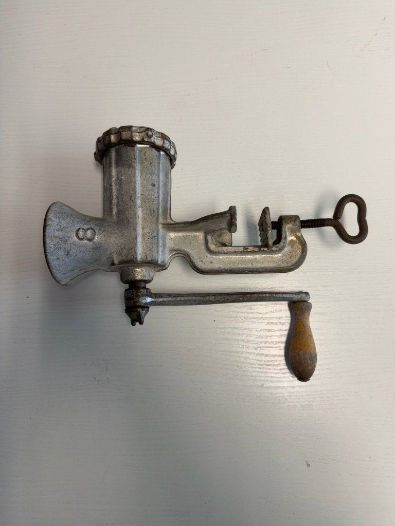 Vintage SIF No. 8 handmatige gehaktmolen – Made in England, Ophalen of Verzenden